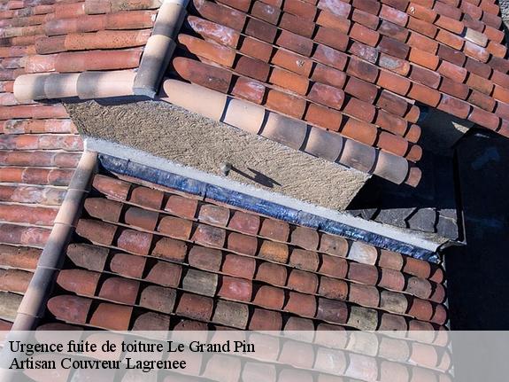 Urgence fuite de toiture  le-grand-pin-13500 Artisan Couvreur Lagrenee