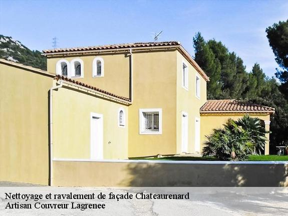 Nettoyage et ravalement de façade  chateaurenard-13160 Artisan Couvreur Lagrenee