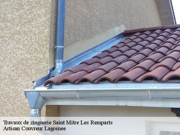 Travaux de zinguerie  saint-mitre-les-remparts-13920 Artisan Couvreur Lagrenee